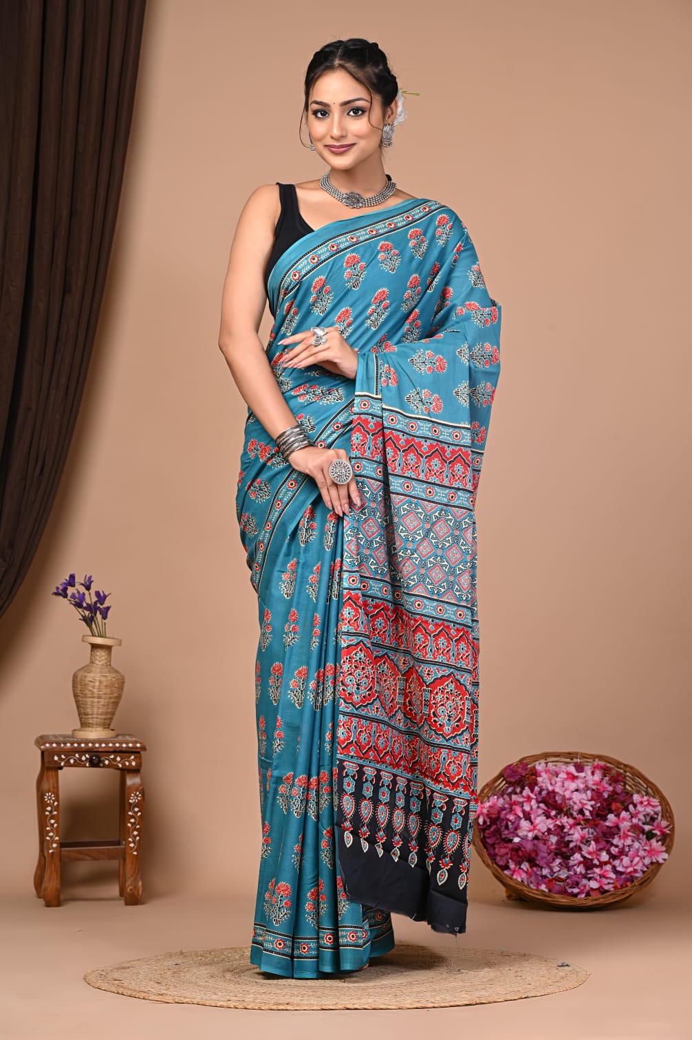 MUL MUL COTTON SAREE