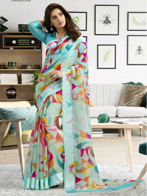 LINEN COTTON SAREE