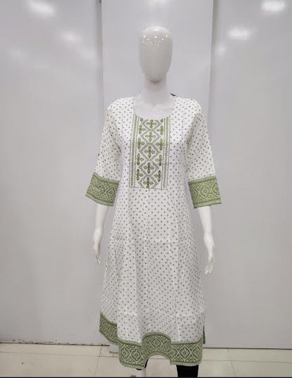 Bangladeshi Cotton Umbrella Kurti - J1275