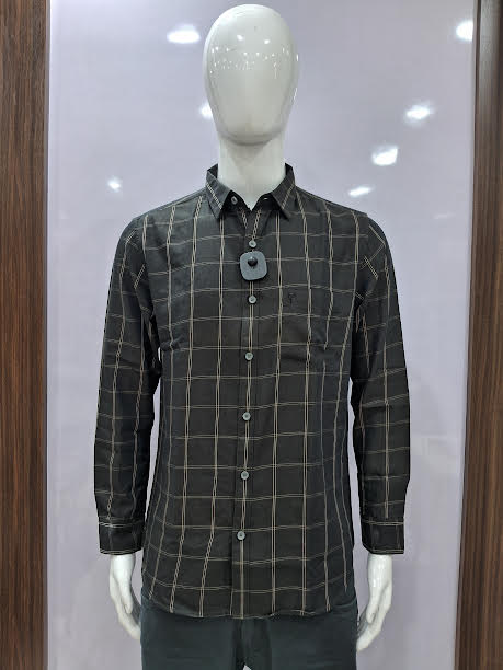 MENS COTTON CHECKERED SHIRT | L SIZE - B3317