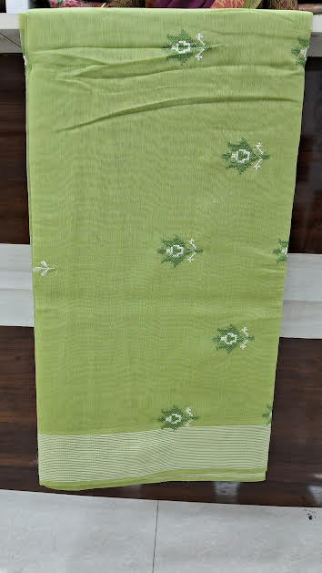 SUSMITHA COTTON SAREE WITH EMBROIDERY WORK - D1290