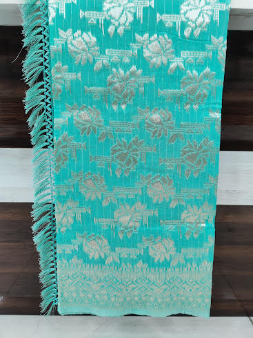 MANIPURI COTTON SAREE ( NAVARANG JARI) - J662