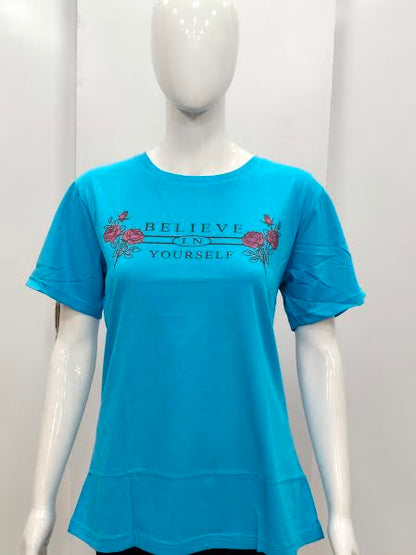 LADIES OE COTTON T-SHIRT - C2629