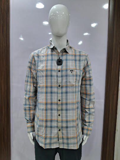 MENS COTTON CHECKERED SHIRT | XL SIZE - C1489