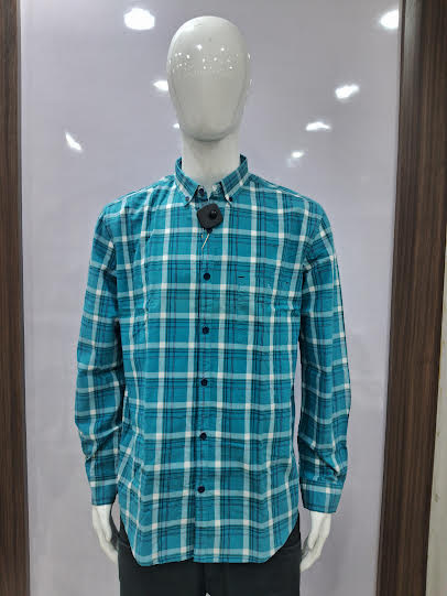 MENS COTTON CHECKERED SHIRT | XXL SIZE - C4067