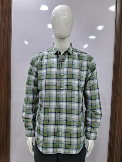 MENS COTTON CHECKERED SHIRT | XL SIZE - C4068