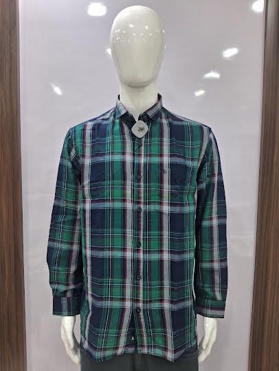 MENS COTTON CHECKERED SHIRT | XXL SIZE - C4067