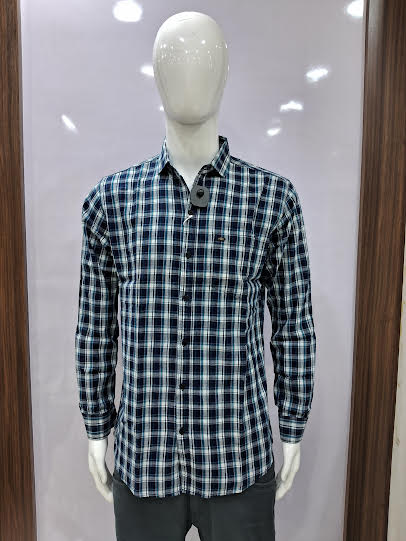 MENS COTTON CHECKERED SHIRT | XL SIZE - C4132