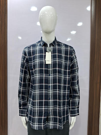 MENS COTTON CHECKERED SHIRT | XXL SIZE - B3214