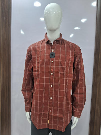 MENS COTTON CHECKERED SHIRT | XXL SIZE - C1489