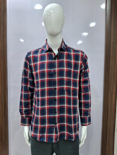 MENS COTTON CHECKERED SHIRT | XL SIZE - L3722