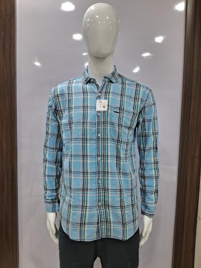 MENS COTTON CHECKERED SHIRT | XL SIZE - L4575