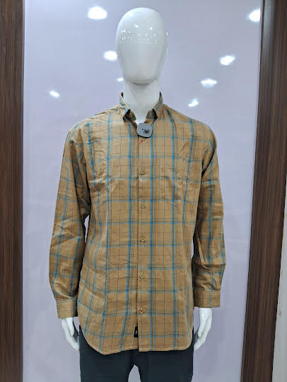 MENS COTTON CHECKERED SHIRT | XL SIZE - C4068