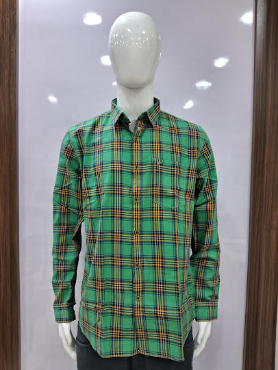 MENS COTTON CHECKERED SHIRT | XL SIZE - B6937