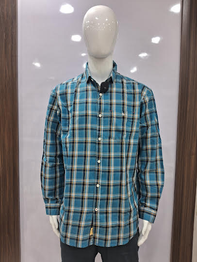 MENS COTTON CHECKERED SHIRT | XXL SIZE - C4069