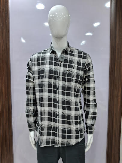 MENS COTTON CHECKERED SHIRT | XL SIZE - C4133