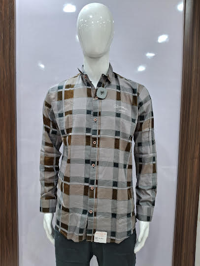 MENS COTTON CHECKERED SHIRT | XL SIZE - B4234