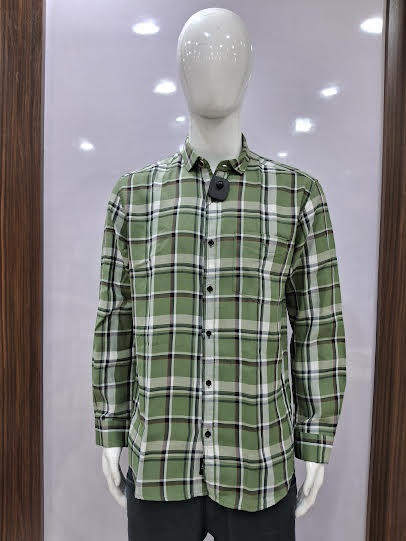 MENS COTTON CHECKERED SHIRT | XL SIZE - C4070