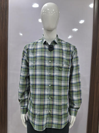 MENS COTTON CHECKERED SHIRT | XXL SIZE - C4068