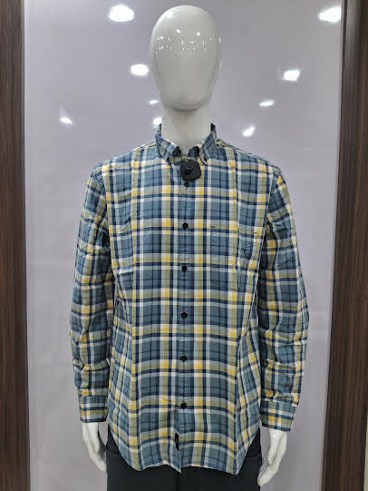 MENS COTTON CHECKERED SHIRT | XXL SIZE - C4075