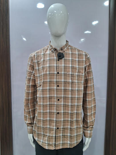 MENS COTTON CHECKERED SHIRT | XXL SIZE - C4070