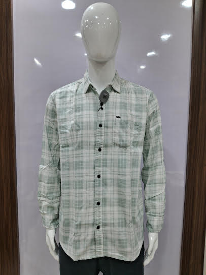 MENS COTTON CHECKERED SHIRT | XL SIZE - C3078