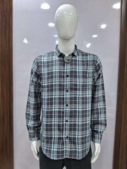 MENS COTTON CHECKERED SHIRT | XL SIZE - C4068