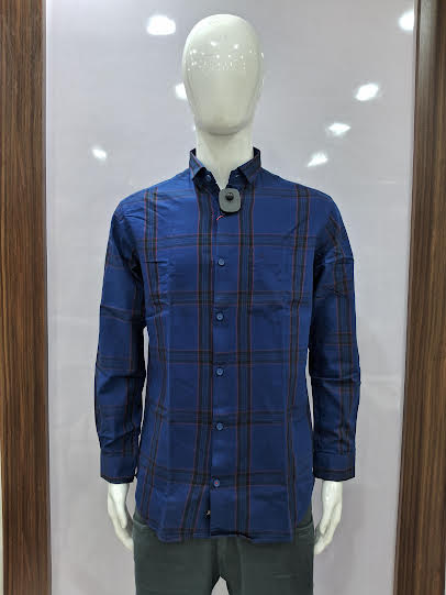 MENS COTTON CHECKERED SHIRT | XL SIZE - C4067