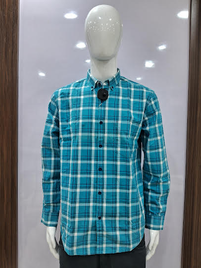 MENS COTTON CHECKERED SHIRT | XL SIZE - C4073