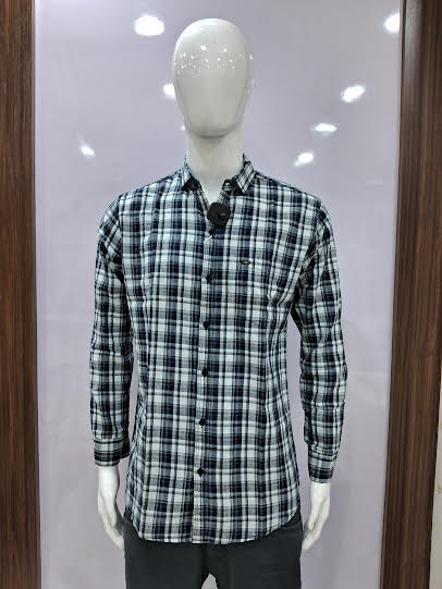 MENS COTTON CHECKERED SHIRT | XL SIZE - C4132