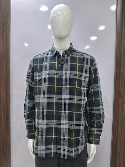 MENS COTTON CHECKERED SHIRT | XXL SIZE - C4068