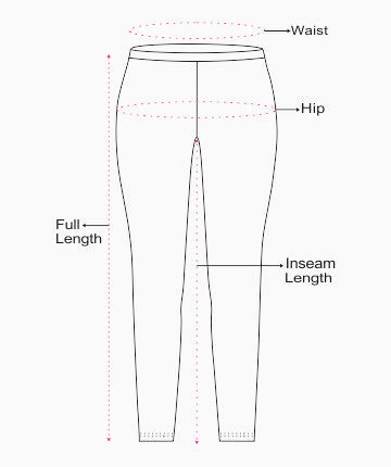 ANGLE LENGTH LEGGINS - D1221